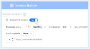 Finli Invoice Builder